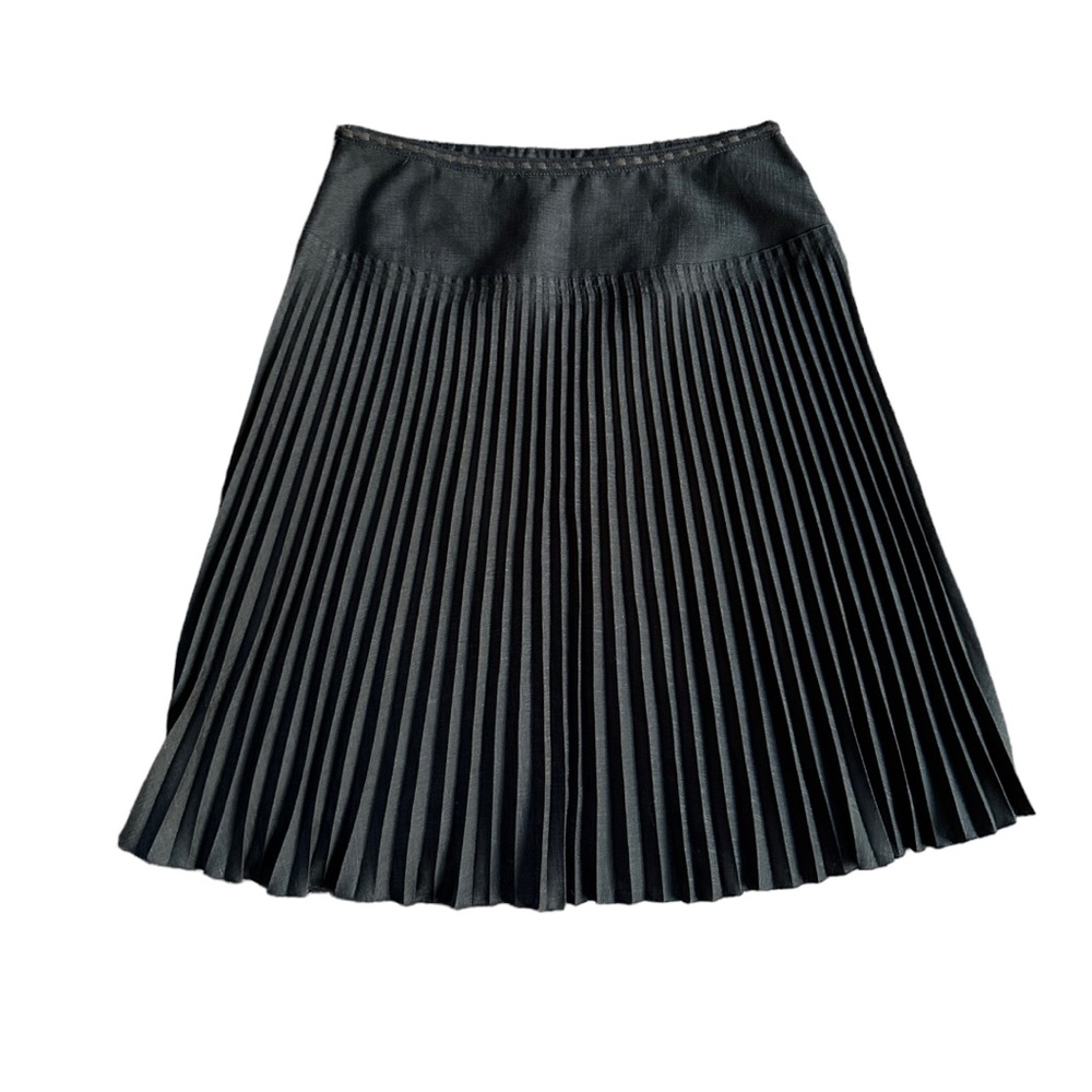 Ann Taylor Womens Size 2 Black Pleated Skirt